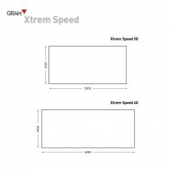 GRAM XTREM SPEED Báscula para pesar vehículos hasta 6m. dimensiones