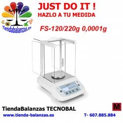GRAM FS-120/220g 0,0001g Balanza analítica laboratorio portada
