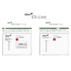 Software EX-Link (incluido cable a PC de 4m) Gram detalle