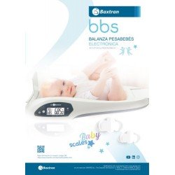 BBS Baby Scale 25Kg 5g 604x360x89mm de Baxtran portada