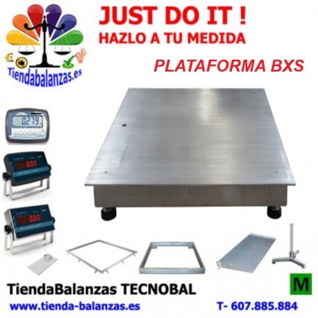 PLATAFORMA BXS-600/1500/3000Kg 200/500/1000g de Baxtran portada