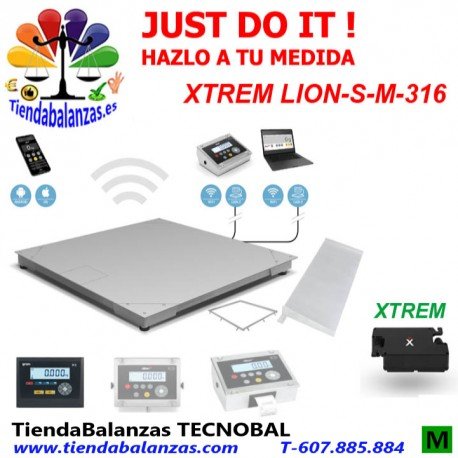 GRAM XTREM LION-S-M AISI-316 Plataforma inoxidable IP68 portada