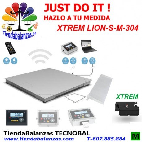 GRAM XTREM LION-S-M AISI-304 Plataforma inoxidable IP68 portada